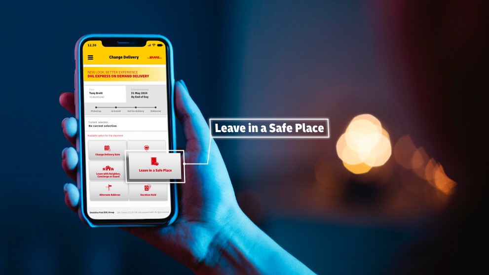 How to Request DHL to Leave Parcel in a Safe Place